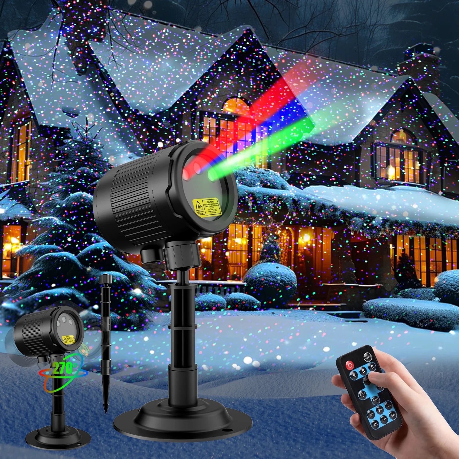 Laser Christmas Projector Lights Outdoor